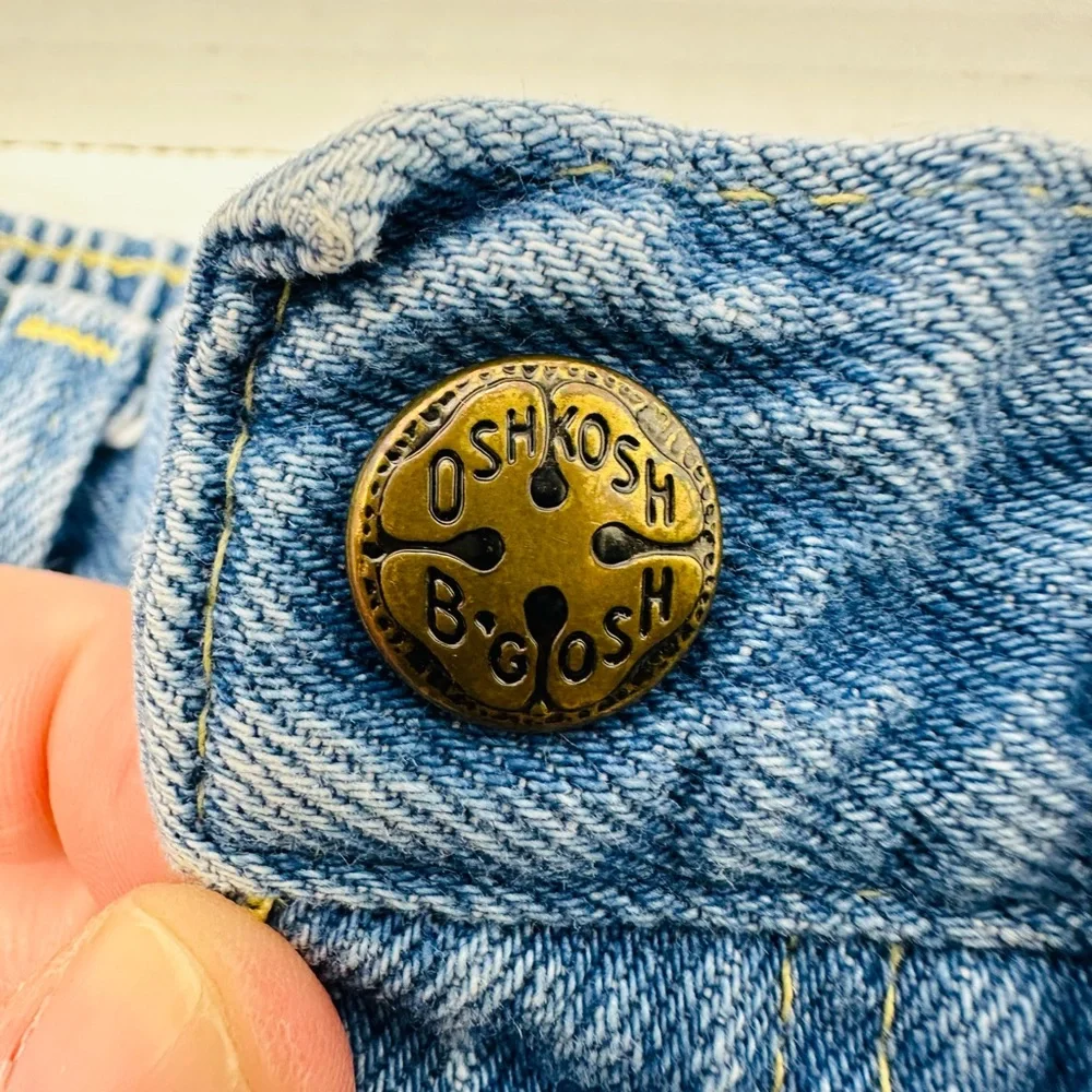 Vintage Osh Kosh B’gosh Boys Kids Denim Jeans Size‎ 6 S Blue 90s Y2K